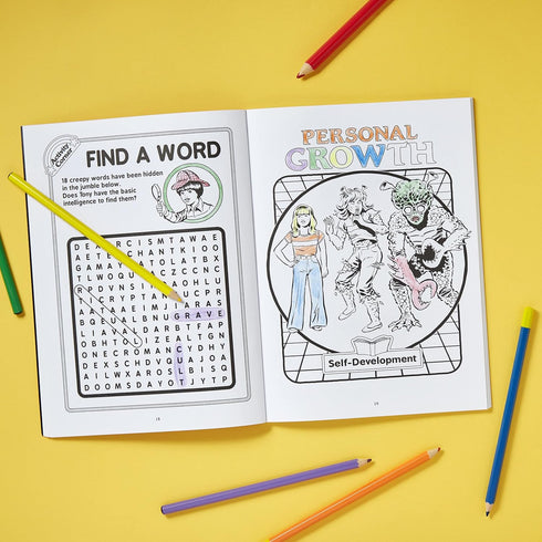 LET'S SUMMON DEMONS: A CREEPY COLORING & ACTIVITY BOOK - RHODES. STEVEN